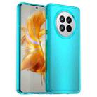 For Huawei Mate 50E Candy Series TPU Phone Case(Transparent Blue) - 1