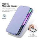 For iPhone 14 / iPhone 13 DUX DUCIS Skin X Pro Series Magsafe PC + TPU Phone Leather Case(Purple) - 2