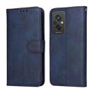 For Xiaomi Redmi 11 Prime 4G Classic Calf Texture Flip Leather Case(Blue) - 1