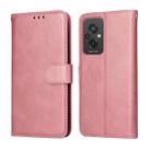 For Xiaomi Redmi 11 Prime 4G Classic Calf Texture Flip Leather Case(Rose Gold) - 1