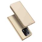 For Xiaomi 13 Pro DUX DUCIS Skin Pro Series Horizontal Flip Phone Leather Case(Gold) - 1