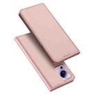 For Xiaomi 12 Lite 5G NE DUX DUCIS Skin Pro Series Horizontal Flip Phone Leather Case(Rose Gold) - 1