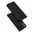 For OPPO A17 4G DUX DUCIS Skin Pro Series Horizontal Flip Phone Leather Case(Black) - 1