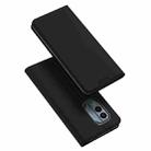 For Nokia X30 DUX DUCIS Skin Pro Series Horizontal Flip Phone Leather Case(Black) - 1