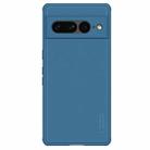 For Google Pixel 7 Pro 5G NILLKIN Super Frosted Shield Pro PC + TPU Phone Case(Blue) - 1