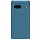 For Google Pixel 7 5G NILLKIN Super Frosted Shield Pro PC + TPU Phone Case(Blue) - 1