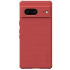 For Google Pixel 7 5G NILLKIN Super Frosted Shield Pro PC + TPU Phone Case(Red) - 1