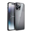For iPhone 12 Pro Max 3D Twill Texture Phone Case(Black) - 1