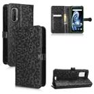 For Blackview BV7100 Honeycomb Dot Texture Leather Phone Case(Black) - 1