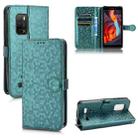 For Ulefone Armor X10 Honeycomb Dot Texture Leather Phone Case(Green) - 1