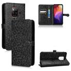 For Ulefone Power Armor 14 / Armor 14 Pro Honeycomb Dot Texture Leather Phone Case(Black) - 1