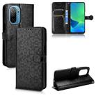 For Ulefone Note 13P Honeycomb Dot Texture Leather Phone Case(Black) - 1