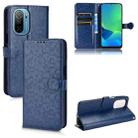 For Ulefone Note 13P Honeycomb Dot Texture Leather Phone Case(Blue) - 1