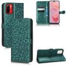 For Ulefone Note 12P Honeycomb Dot Texture Leather Phone Case(Green) - 1