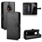 For Oukitel WP18 Honeycomb Dot Texture Leather Phone Case(Black) - 1