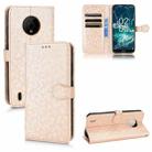 For Nokia C200 Honeycomb Dot Texture Leather Phone Case(Gold) - 1