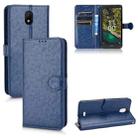 For Nokia C100 Honeycomb Dot Texture Leather Phone Case(Blue) - 1