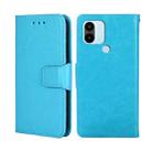 For Xiaomi Redmi A1+ 4G Crystal Texture Horizontal Flip Leather Phone Case(Light Blue) - 1