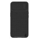 For iPhone 14 NILLKIN Texture MagSafe Camshield PC + TPU Phone Case(Black) - 1