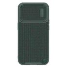 For iPhone 14 Pro Max NILLKIN Texture MagSafe Camshield PC + TPU Phone Case(Green) - 1