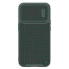 For iPhone 14 Pro NILLKIN Texture MagSafe Camshield PC + TPU Phone Case(Green) - 1