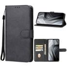 For Realme Q5x Leather Phone Case(Black) - 1