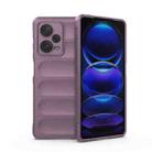 For Xiaomi Redmi Note 12 Pro+ China / Global Magic Shield TPU + Flannel Phone Case(Purple) - 1