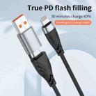 ADC-008 2 in 1 PD 100W USB/Type-C to Type-C Fast Charge Data Cable, Length: 1m - 4