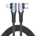 ADC-009 20W USB-C/Type-C to 8 Pin Double Elbow Data Cable, Length:2m - 1