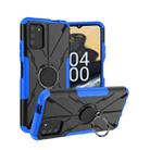 For Nokia G100 Armor Bear Shockproof PC + TPU Phone Case with Ring(Blue) - 1