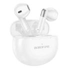 Borofone BW28 Illusion TWS True Wireless Bluetooth Earphone(White) - 1