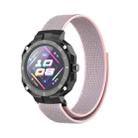 For Huawei Watch GT Cyber Nylon Weave Watch Band(Pink Sand) - 1