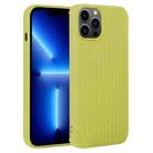 For iPhone 13 Pro Weave Texture Silicone Phone Case(Green) - 1