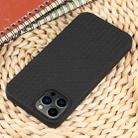 For iPhone 13 Pro Weave Texture Silicone Phone Case(Black) - 4