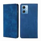 For Xiaomi Redmi Note 12 China Skin Feel Magnetic Horizontal Flip Leather Phone Case(Blue) - 1