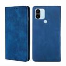 For Xiaomi Redmi A1+ 4G Skin Feel Magnetic Horizontal Flip Leather Phone Case(Blue) - 1