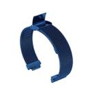 Stainless Steel Metal Mesh Wrist Strap Watch Band for Fitbit Inspire / Inspire HR / Ace 2, Size: L(Dark Blue) - 5