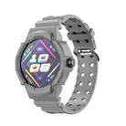 For Huawei Watch GT Cyber Integrated Silicone Watch Band(Grey) - 1