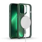 For iPhone 14 Pro Max MagSafe Magnetic Phone Case(Green) - 1