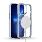 For iPhone 14 Pro Max MagSafe Magnetic Phone Case(Sierra Blue) - 1