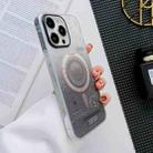 For iPhone 14 Pro IMDL Circuit Board Magnetic Magsafe Phone Case(Gradient Grey) - 2