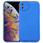 For iPhone XS / X Liquid Airbag Decompression Phone Case(Blue) - 1