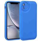 For iPhone XR Liquid Airbag Decompression Phone Case(Blue) - 1