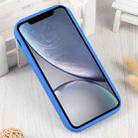 For iPhone XR Liquid Airbag Decompression Phone Case(Blue) - 3