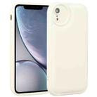 For iPhone XR Liquid Airbag Decompression Phone Case(Antique White) - 1