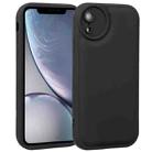 For iPhone XR Liquid Airbag Decompression Phone Case(Black) - 1