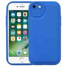 For iPhone SE 2022 / SE 2020 / 8 / 7 Liquid Airbag Decompression Phone Case(Blue) - 1