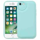 For iPhone SE 2022 / SE 2020 / 8 / 7 Liquid Airbag Decompression Phone Case(Light Cyan) - 1