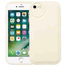 For iPhone SE 2022 / SE 2020 / 8 / 7 Liquid Airbag Decompression Phone Case(Antique White) - 1