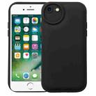 For iPhone SE 2022 / SE 2020 / 8 / 7 Liquid Airbag Decompression Phone Case(Black) - 1